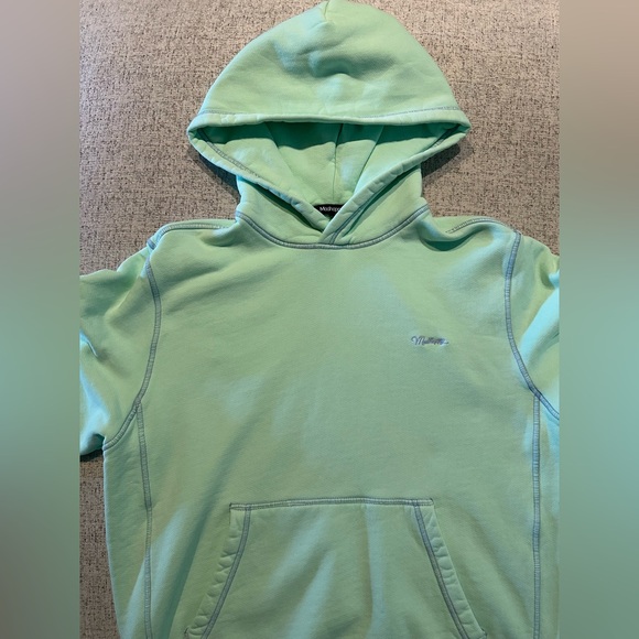 Madhappy Contrast Stitch Fleece Hoodie - Picture 1 of 7